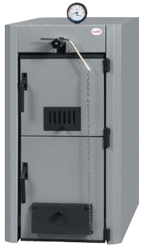 CHAUDIERE SOL FONTE BOIS CHARBON XP4
