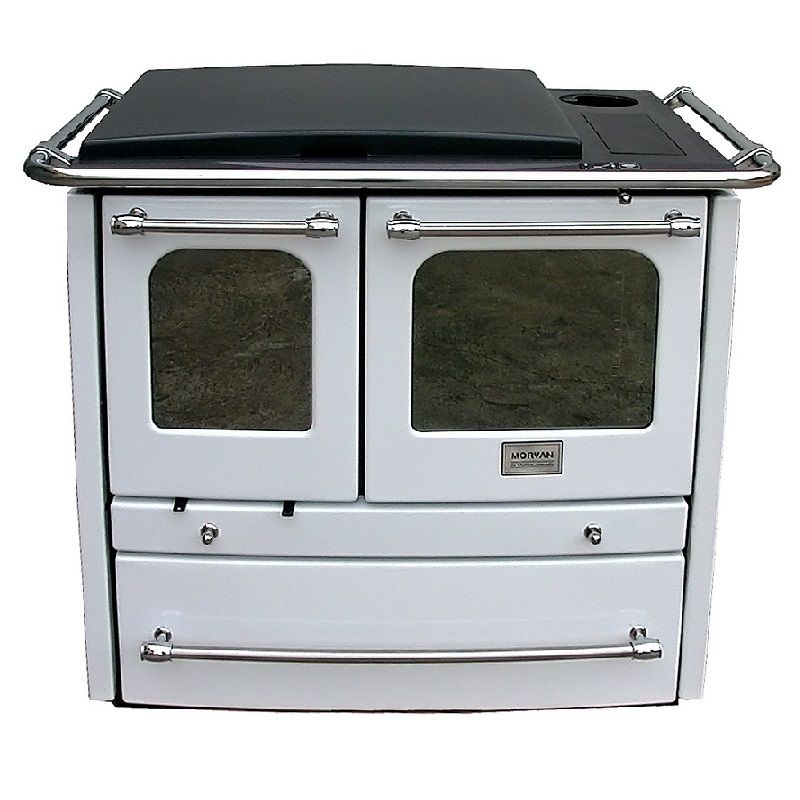CUISINIERE A BOIS TRADITION BLANCHE