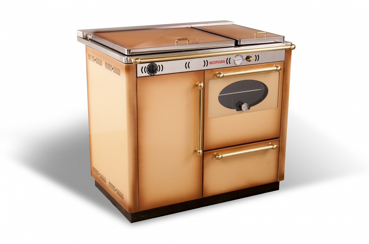 CUISINIERE BOIS CH/CENTRAL MC20 MARRON
