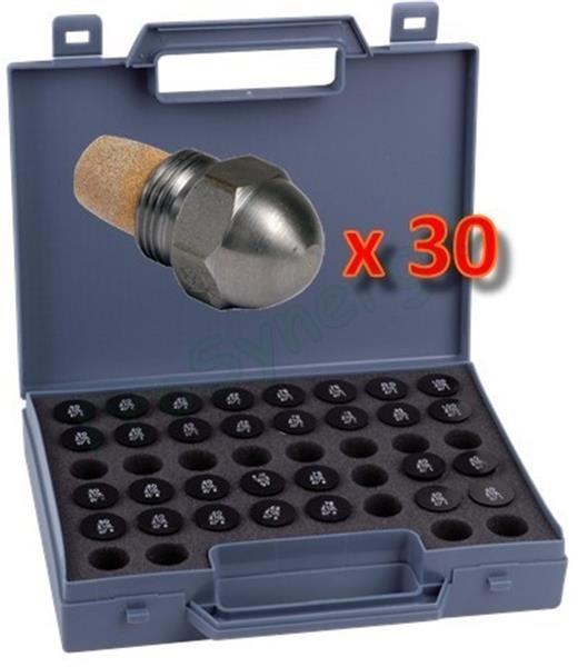 BOITE A GICLEUR PVC POUR 30 PIECES