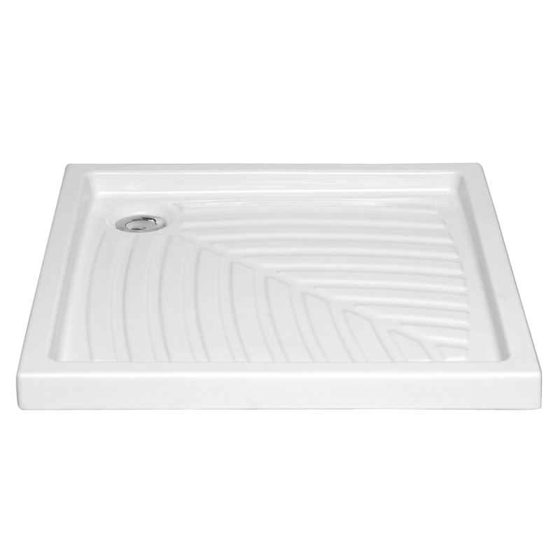 REC. EXTRA PLAT ANTIGLISS 80X80X7.5 BLANC 4094303