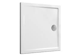 RECEVEUR EXTRA PLAT  90X90X4 BLANC 5762