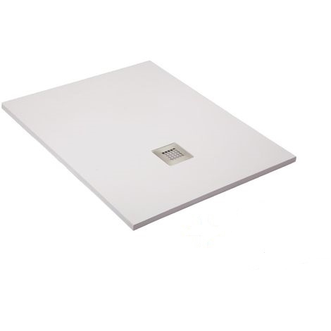 RECEVEUR EXTRA PLAT  120X80X4 BLANC 5764