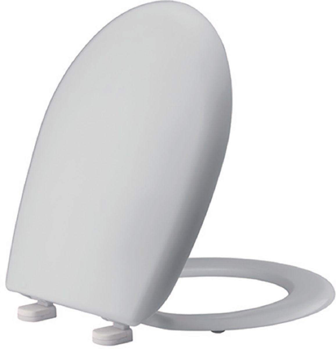 ABATTANT PVC CONFORT  BLANC RIGIDE SIAMP/DOMAO