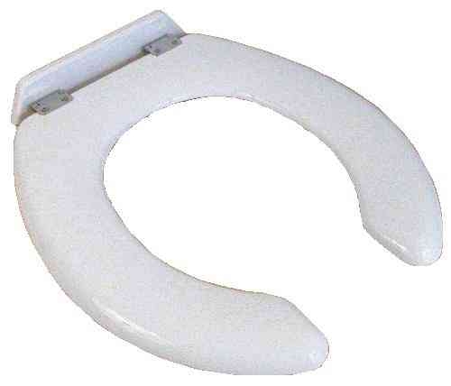 ABATTANT  ANTI CONTACT SIMPLE BLANC