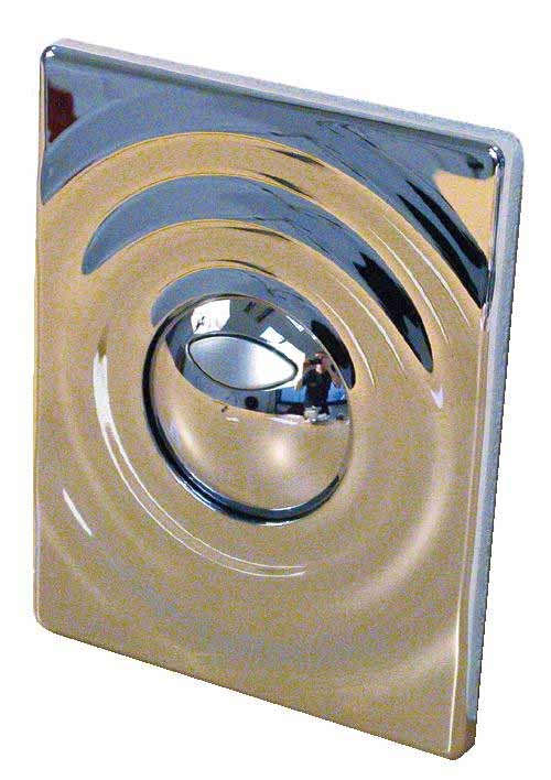 GROHE PLAQUE DOUBLE TOUCHE CHROMEE