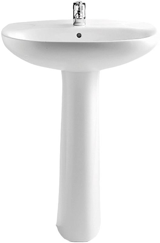 LAVABO SIMPLE POLO DE 56 BLANC