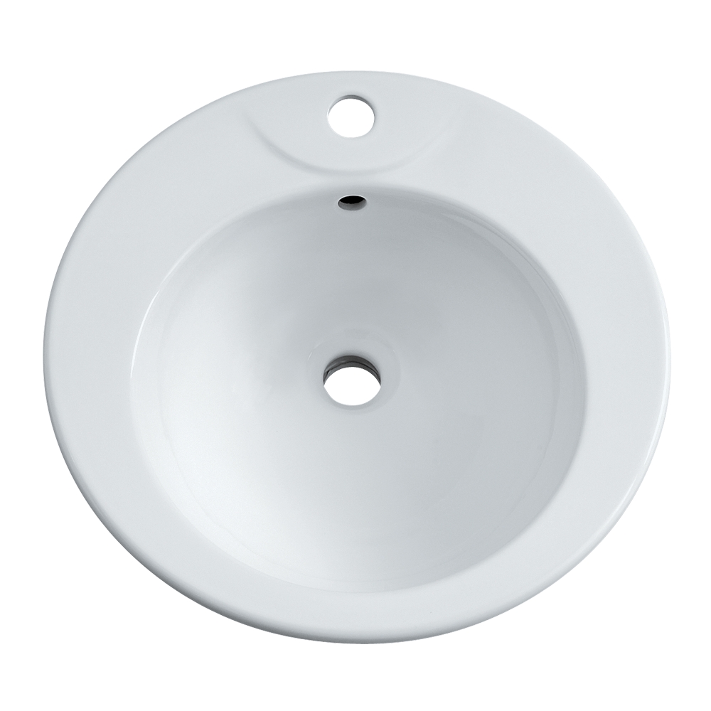VASQUE PRIMA 48 CM - RONDE BLANCHE