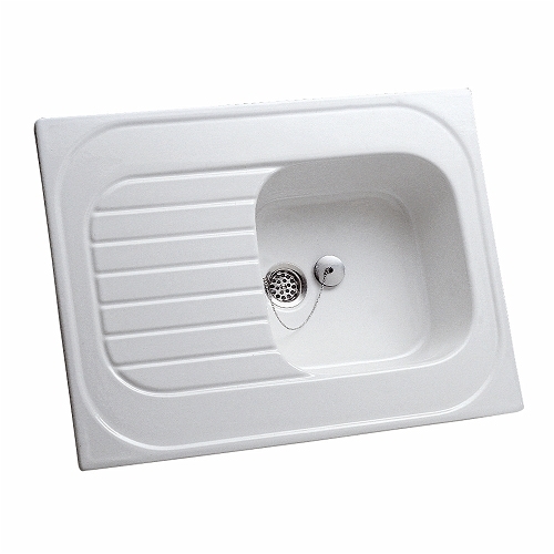 TABLE EVIER DE 100  BLANC