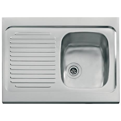 EVIER INOX A POSER  90X60