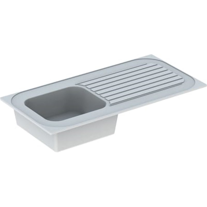 TABLE EVIER ROYAT DE 120 BLANC