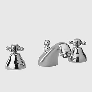 MEL. LAVABO 3 T  RETRO TIFFANY CHROME