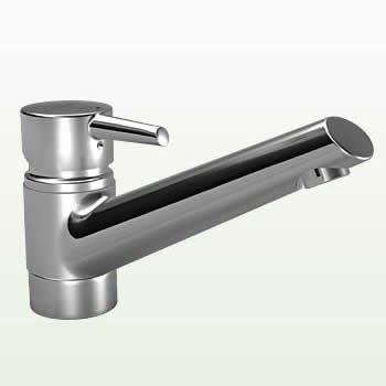 MIT. HANSAPINTO EVIER  CHROME