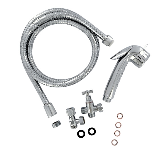 KIT HIGY PLUS CHROME  - DOUCHETTE HYGIENE COMPLETE