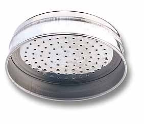 POMME DE DOUCHE 1/2 INOX POLI