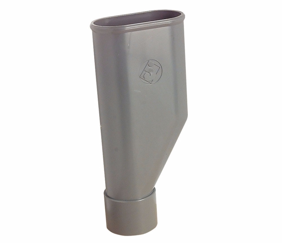 SIPHON ENTONNOIR DOUBLE  PVC VERTICAL