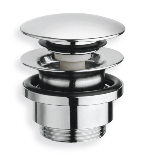 BONDE LAVABO CLIC CLAC LAITON CHROME
