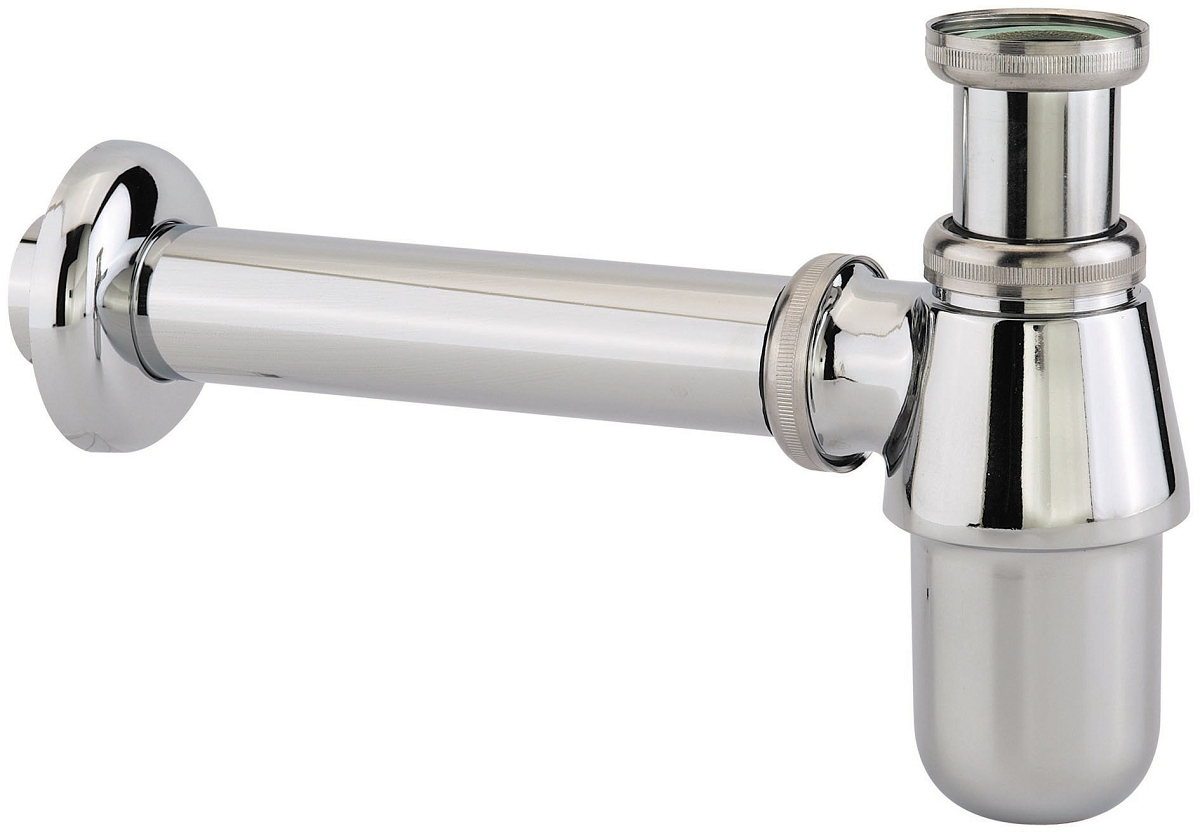 SIPHON + TUBE CHROME LAVABO