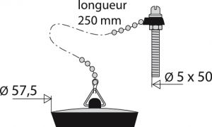 BOUCHON COMPLET EVIER GRES