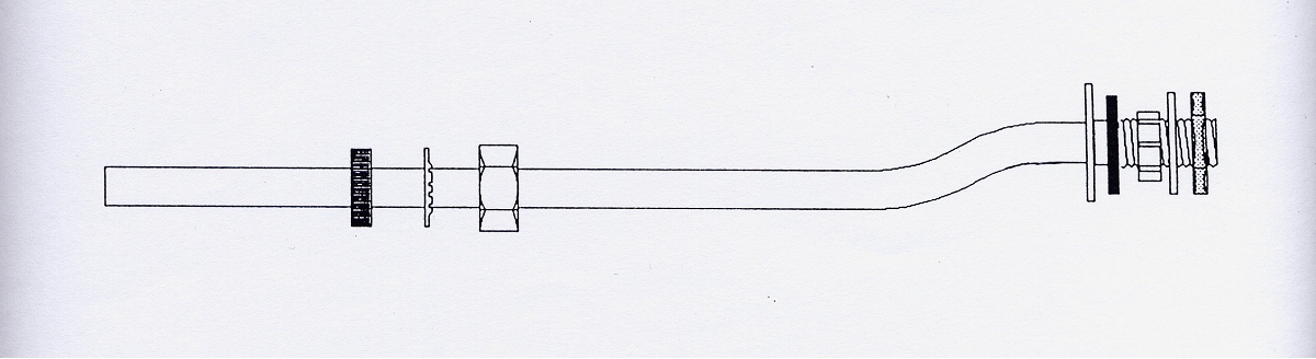 TUBE ALIMENTATION PAR LE FOND
