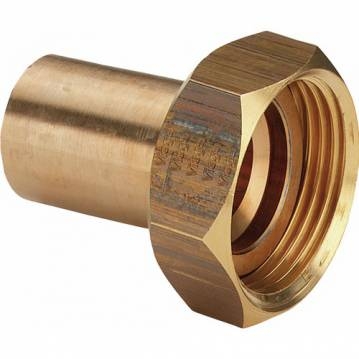 RACCORD COMPTEUR A SERTIR GAZ 22X6/20