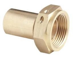 RACCORDS 2 PIECES  A SERTIR GAZ MALE