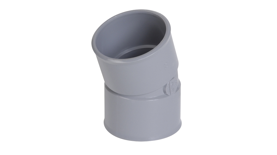 COUDES PVC 20° FEMELLE / FEMELLE