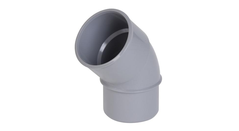 COUDES PVC 45° MALE / FEMELLE