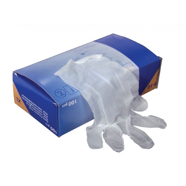 GANTS JETABLES VINYL  BTE DE 100  T12