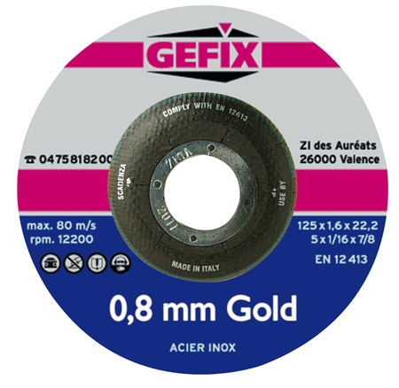 DISQUE METAL SEUL 230MMX2MM A EPUISEMENT