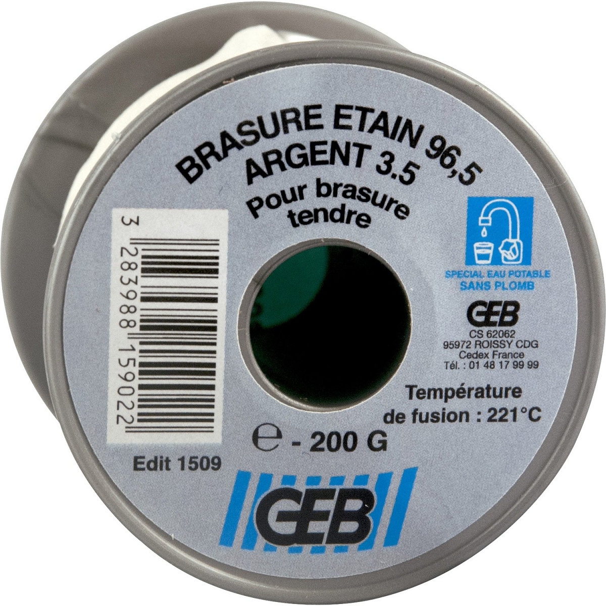 SOUDURE ETAIN/ARGENT 250 GRS +DECAPANT