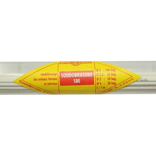** BAGUETTE ENROBEE 3MM  PIECE