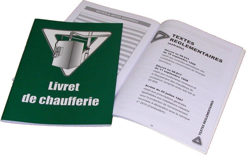 LIVRET DE CHAUFFERIE