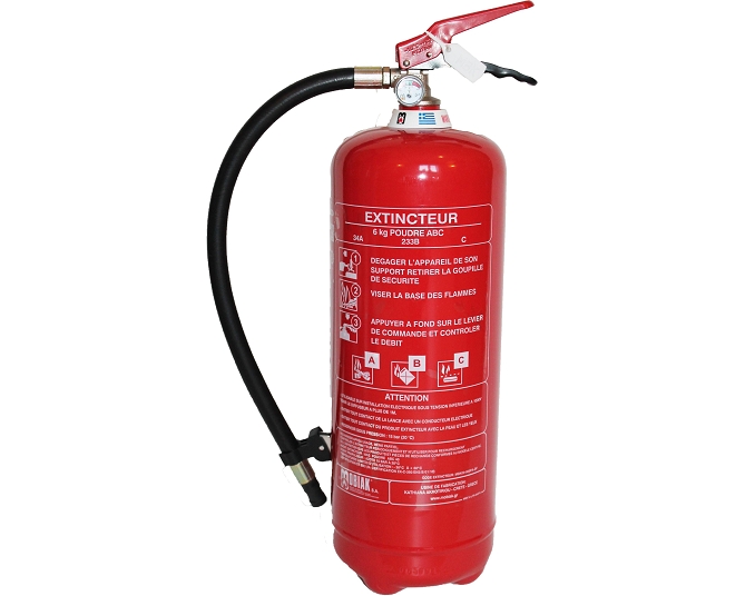 EXTINCTEUR A POUDRE