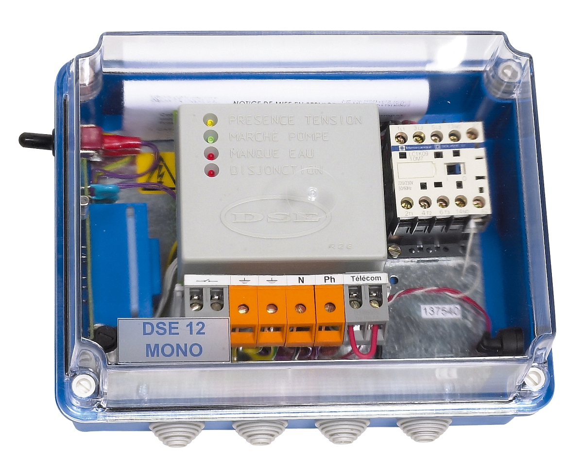 COFFRET AUTONOME TRI  DSE10T <=10A