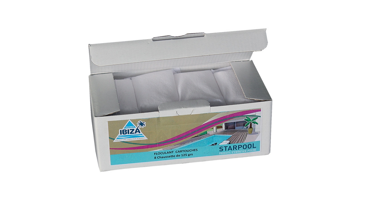 TECHNIFLOC - 8 CARTOUCHES FLOCULANTS
